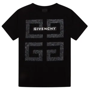 Givenchy Boys 4G Logo T-shirt Black 14Y #683111