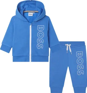 Boss Baby Boys Hoodie and Pants Tracksuit Set in Blue 02A Navy 87% Cotton, 13% Polyester - Trimming: 97% 3% Elastane Lining: 100% Cotton #1760933