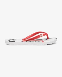 Hunter Flip-flops Red White #1187404