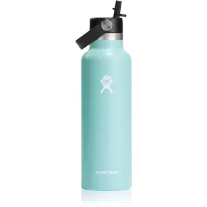 Hydro Flask Standard Mouth Straw Cap thermo bottle colour Turquoise 621 ml