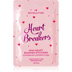 I Heart Revolution Heartbreakers cleansing face strips in a heart shape 36x1 pc