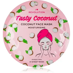 I Heart Revolution Tasty Coconut moisturising face sheet mask 1 pc