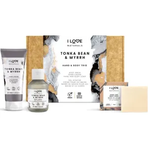 I love... Natural Shower Collection gift set (for body and hair)