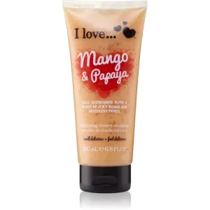 I love... Mango & Papaya shower scrub 200 ml #237256