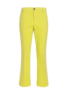 I LOVE MY PANTS - Cotton Cropped Flared Trousers