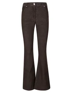 I LOVE MY PANTS - Flared Velvet Trousers #1687956