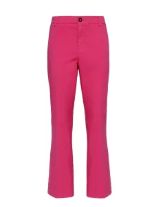 I LOVE MY PANTS - Cotton Cropped Flare Trousers