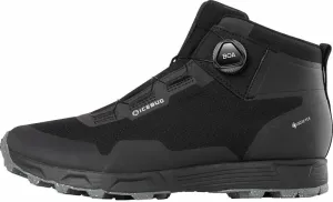 Icebug Rover Mid Mens RB9X GTX Black/State Grey 42 Mens Outdoor Shoes