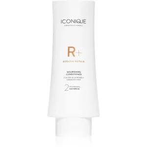 ICONIQUE Professional R+ Keratin repair Nourishing conditioner keratin restore conditioner for dry and damaged hair 200 ml