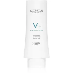 ICONIQUE Professional V+ Maximum volume Thickening Conditioner volume conditioner for fine hair 200 ml