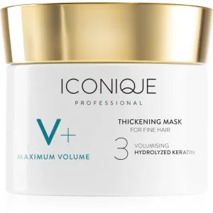 ICONIQUE Professional V+ Maximum volume Thickening mask intense volumising mask for fine hair 100 ml