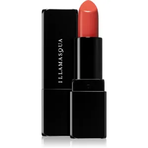 Illamasqua Antimatter Lipstick semi-matt lipstick shade Midnight 4 g