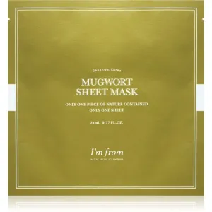 I'm from Mugwort soothing sheet mask for sensitive skin 23 ml