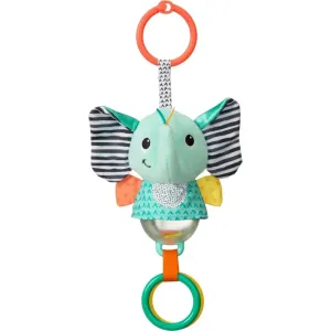 Infantino Sensory Rattle Elephant contrast hanging toy 1 pc