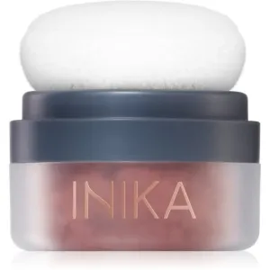 INIKA Organic Puff Pot loose mineral blusher shade Rosy Glow 3 g