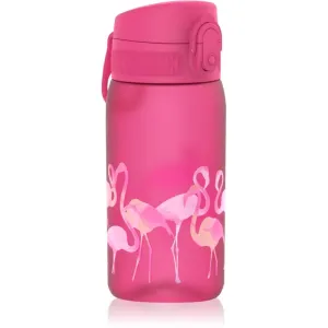 Ion8 One Touch Kids bottle for water for children Flamingos 350 ml