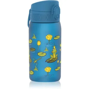 Ion8 One Touch Kids bottle for water for children Frog Pond 350 ml
