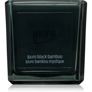 ipuro Essentials Black Bamboo scented candle 125 g