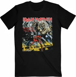 Iron Maiden T-Shirt Number Of The Beast Unisex Black S