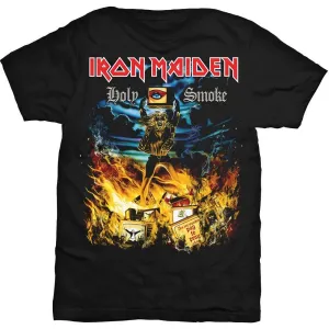 Iron Maiden T-Shirt Holy Smoke Black XL