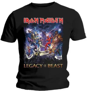 Iron Maiden T-Shirt Legacy Of The Beast Male Black M