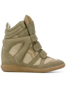 ISABEL MARANT - Bekett Leather Sneakers