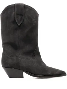 ISABEL MARANT - Duerto Leather Ankle Boots #1775105