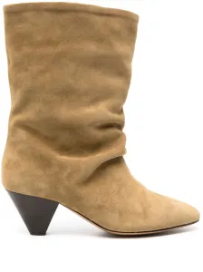 ISABEL MARANT - Reachi Suede Leather Boots #1748461