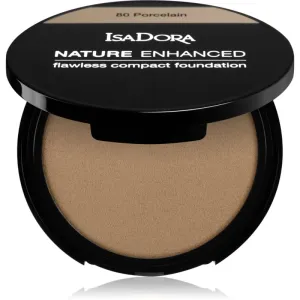 IsaDora Nature Enhanced Flawless Compact Foundation compact cream foundation shade 84 Cream Sand 10 g