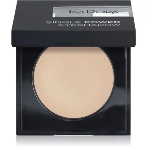 IsaDora Single Power long-lasting eyeshadow shade 01 Bare Beige 2,2 g