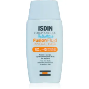 ISDIN Fotoprotector Fusion Fluid Mneral Baby mineral sun cream for children SPF 50 50 ml