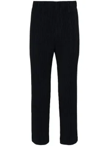 HOMME PLISSE' ISSEY MIYAKE - Pleated Trousers
