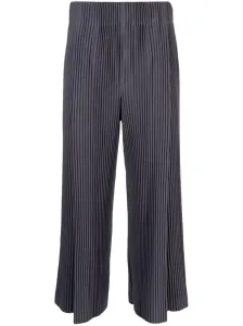 ISSEY MIYAKE - Pleated Wide Leg Trousers #1727386