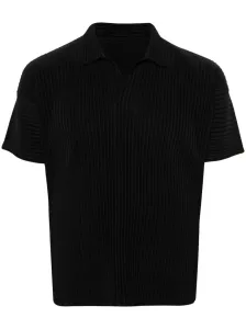 HOMME PLISSE' ISSEY MIYAKE - Pleated Polo Shirt