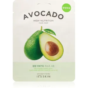 It´s Skin The Fresh Mask Avocado extra hydrating and nourishing sheet mask 21 g