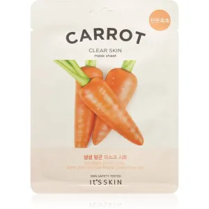 It´s Skin The Fresh Mask Carrot cleansing sheet mask 19 g
