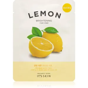 It´s Skin The Fresh Mask Lemon brightening sheet mask 18 g