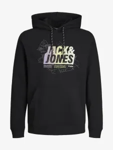 Jack & Jones Map Sweatshirt Black