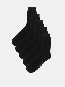 Jack & Jones Jens Set of 5 pairs of socks Black