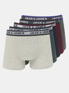 Jack & Jones Oliver Boxers 5 pcs Grey #1182464