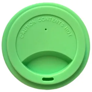 Jack N’ Jill Silicone Cup Lid Lid for a Cup Green 1 pc