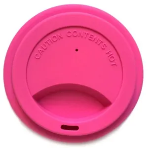 Jack N’ Jill Silicone Cup Lid Lid for a Cup Pink 1 pc