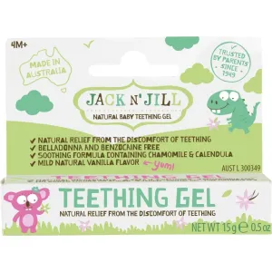 Jack N’ Jill Teething Gel soothing gel for teething 4m+ 15 g #281889