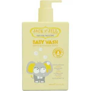Jack N’ Jill Natural Bathtime Baby Wash gentle shower gel for babies 300 ml