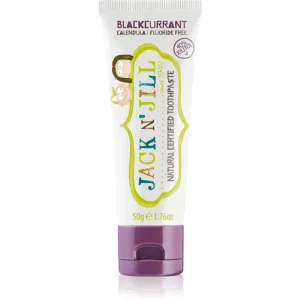 Jack N’ Jill Natural natural toothpaste for kids flavour Blackcurrant 50 g