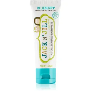 Jack N’ Jill Natural natural toothpaste for kids flavour Blueberry 50 g