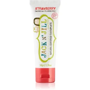 Jack N’ Jill Natural natural toothpaste for kids flavour Strawberry 50 g