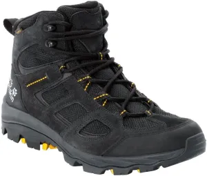Jack Wolfskin Mens Outdoor Shoes Vojo 3 Texapore Black/Burly Yellow XT 40,5