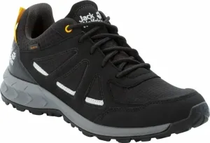 Jack Wolfskin Mens Outdoor Shoes Woodland 2 Texapore Low Black/Burly Yellow XT 45,5
