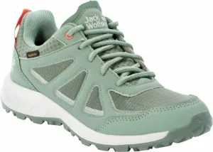 Jack Wolfskin Womens Outdoor Shoes Woodland 2 Texapore Low W Light Green/White 38